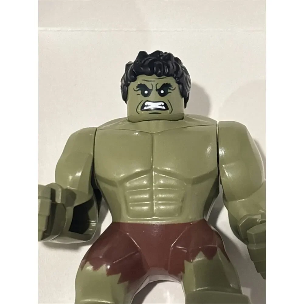 Lego Hulk Minifigure #sh1138 Giant / Reddish Brown Pants Set #76350 Brand New